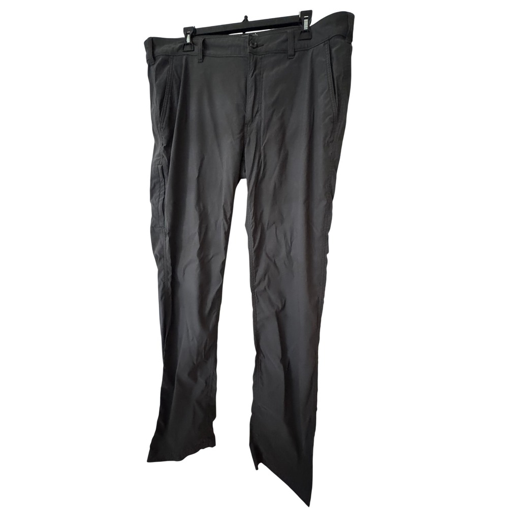 Eddie Bauer Travex Horizon Guide Gray Stretch Travel Pants‎ Mens 38x34 11807991